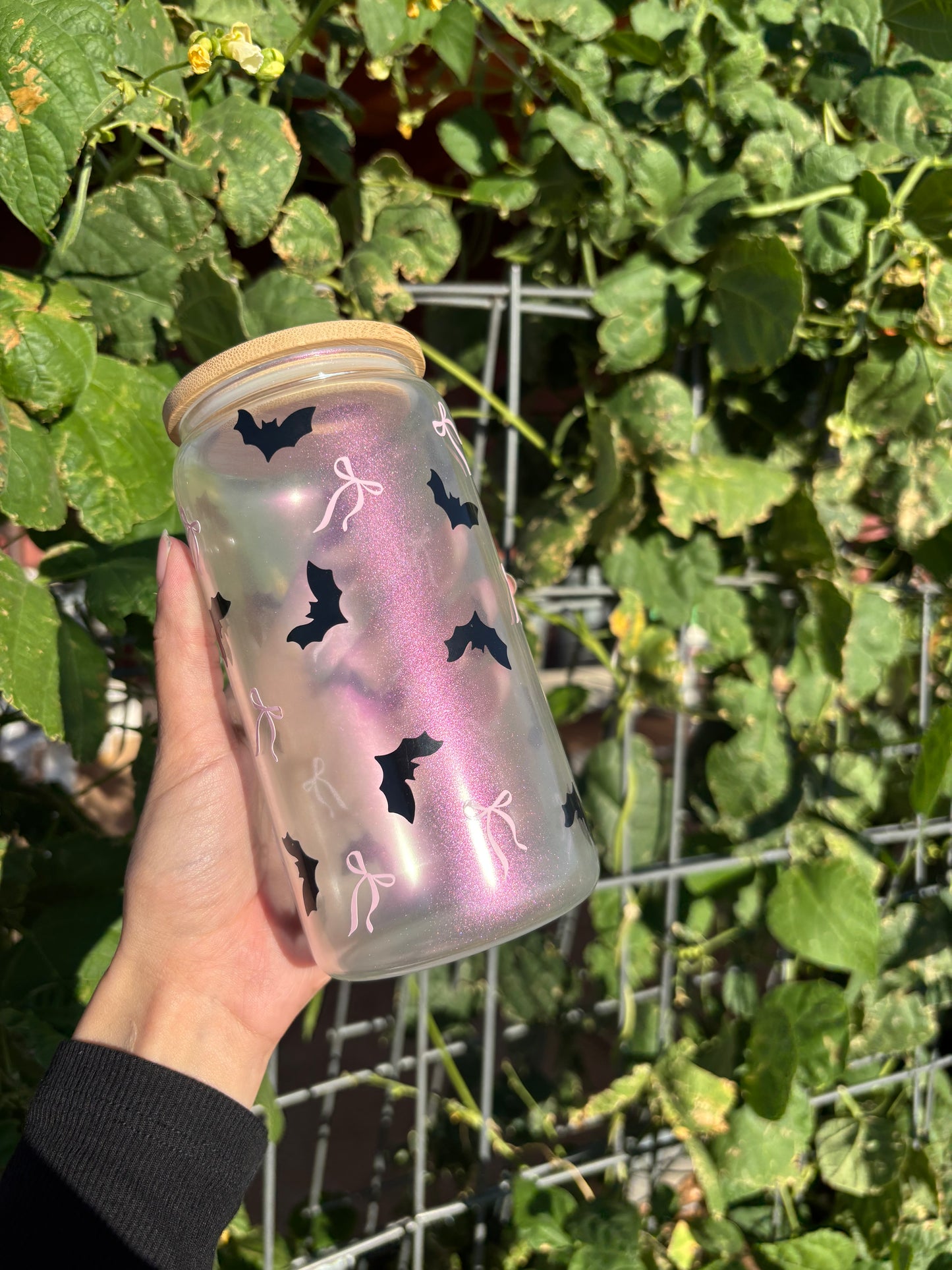 Bat Bow 16oz Cup