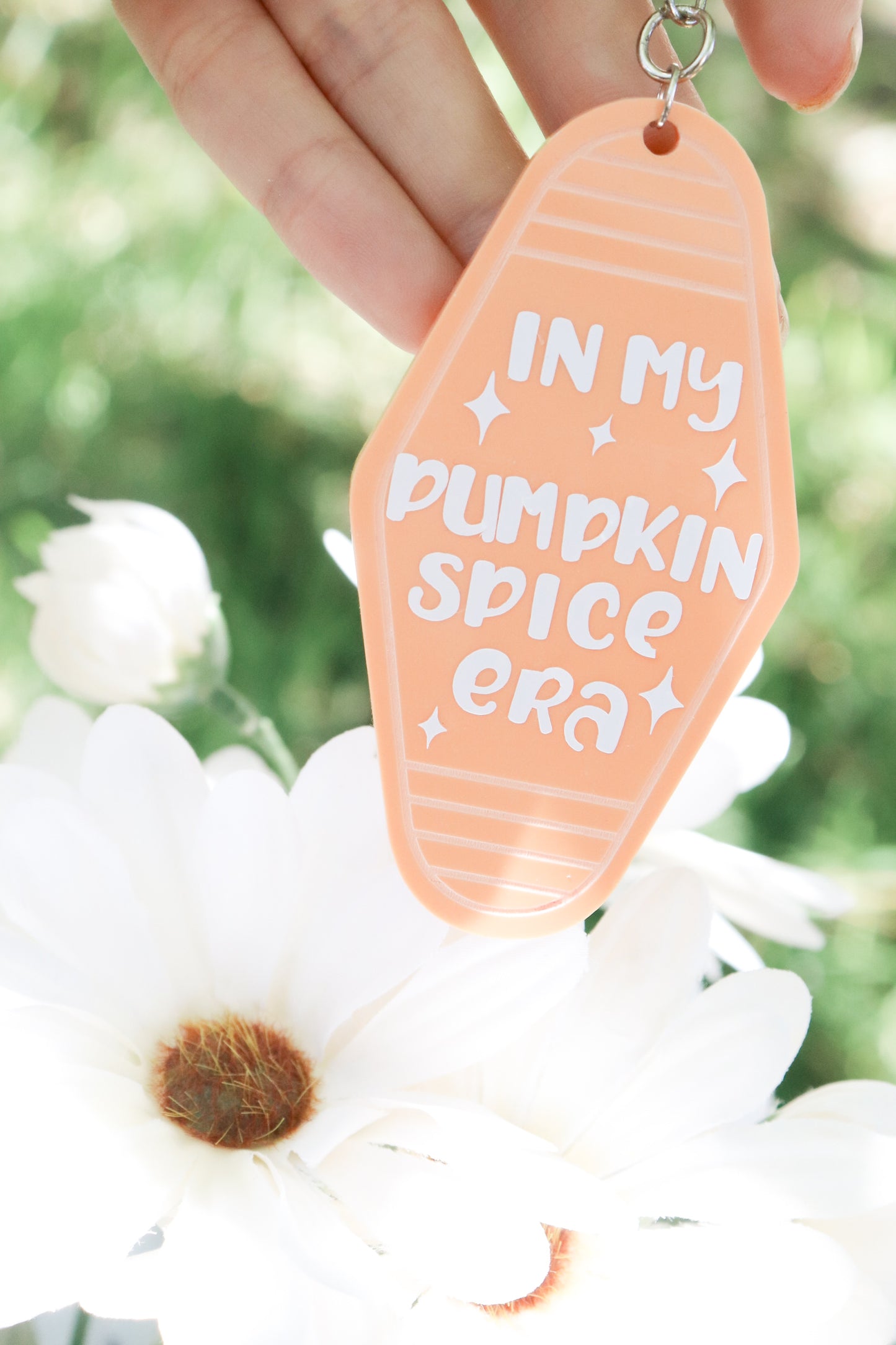In My Pumpkin Spice Era Motel Keychain