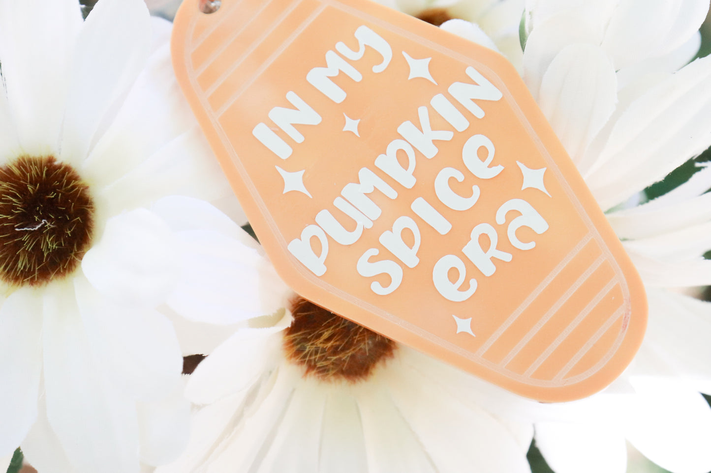 In My Pumpkin Spice Era Motel Keychain