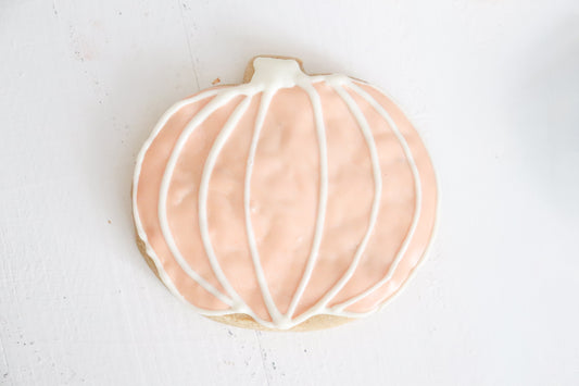 Thanksgiving Pumpkin Cookie