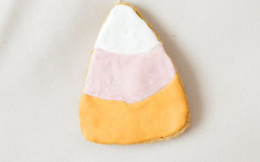 Candy Corn Dog Cookie